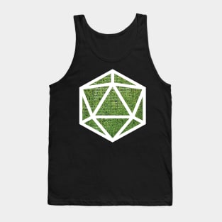 D20 Decal Badge - Druid's Bless Tank Top